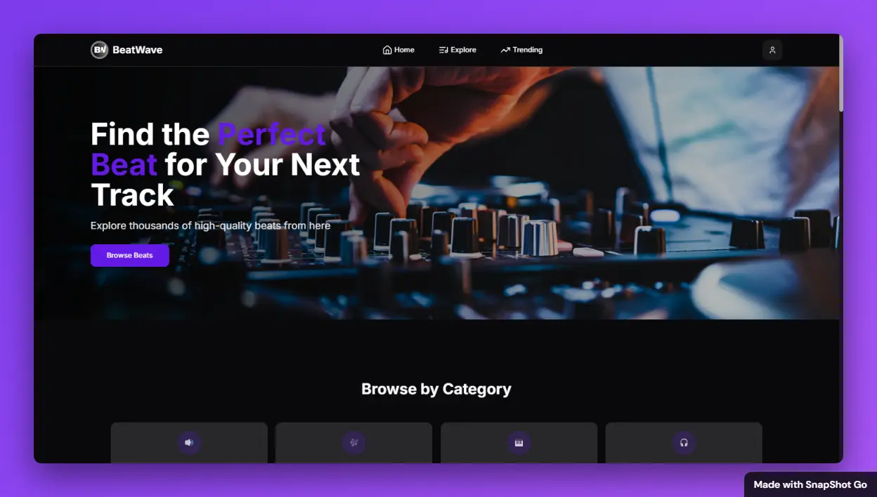 BeatWave - Beats Store cover
